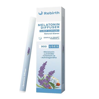 Herbal Wellness Lavender Aroma Nasal Inhaler Stick Botanical Relaxation