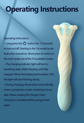 10 Vibration Patterns Silicone Mini Crown Vibrator 90mAh Waterproof With DC Charging