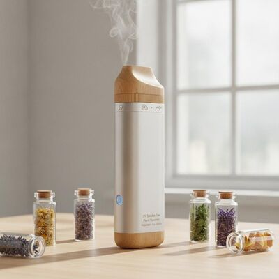 Natural Flavoured Herbal Aromatherapy Nasal Inhaler Stick Smoke-Free Device