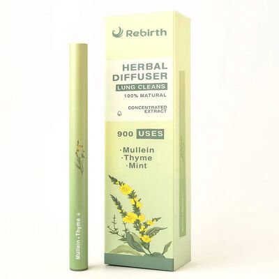 Portable Mint Aromatherapy Nasal Inhaler Stick Natural Focus Device