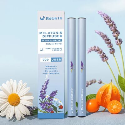 Herbal Wellness Lavender Aroma Nasal Inhaler Stick Botanical Relaxation