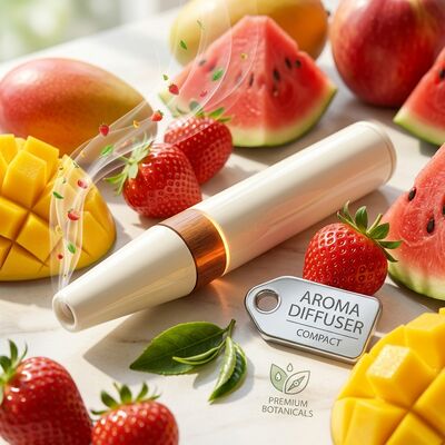 Portable Fruit Aroma Herbal Nasal Inhaler Stick Daily Wellness Device