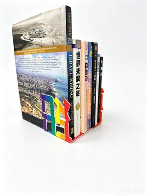 Multi-Tier Metal Book Rack