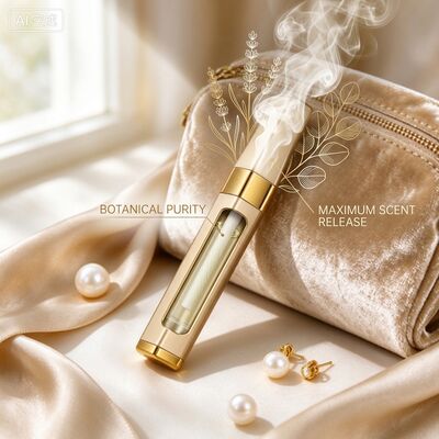 Cooling Peppermint Eucalyptus Aromatherapy Nasal Inhaler Stick for Deep Focus
